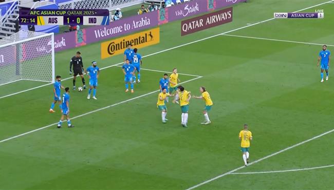 اهداف مباراة استراليا والهند 2 0 كأس اسيا