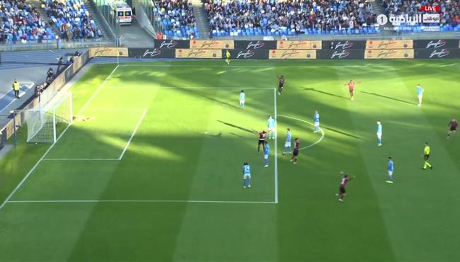 هدف كاندريفا العالمي في مباراة نابولي وساليرنيتانا بالدوري الايطالي