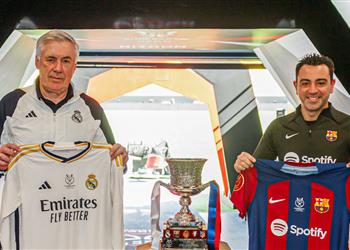 موعد والقناة الناقلة لمباراة ريال مدريد وبرشلونة اليوم في نهائي كأس السوبر الإسباني والمعلقين