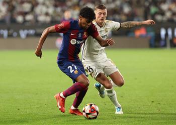 توني كروس يتعرض لصيحات استهجان جديدة في نهائي كأس السوبر الإسباني