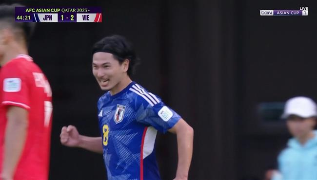 هدف مينامينو الثاني في مرمي فيتنام بكاس اسيا