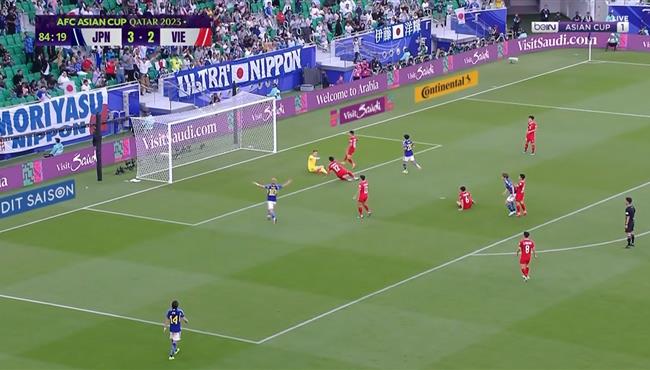 هدف اليابان الرابع في مرمي فيتنام بكاس اسيا