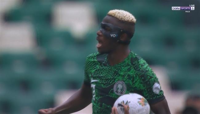 هدف فيكتور اوسيمين في مرمي غينيا الاستوائية بكاس امم افريقيا