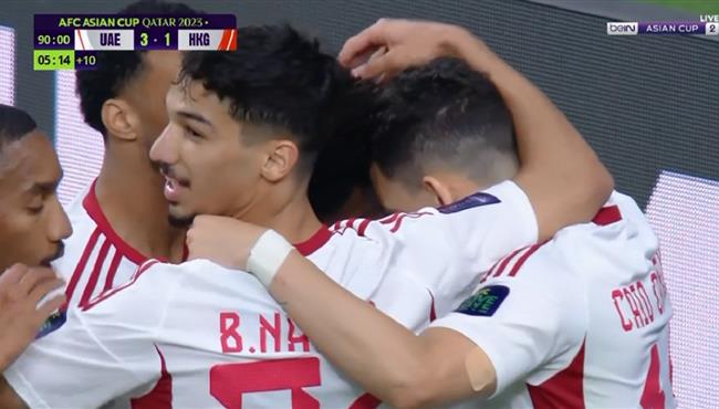 اهداف مباراة الامارات وهونج كونج 3 1 كأس اسيا