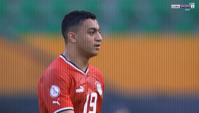 مصطفي محمد يهدر انفراد امام موزمبيق بعد تمريرة رائعه من محمد صلاح