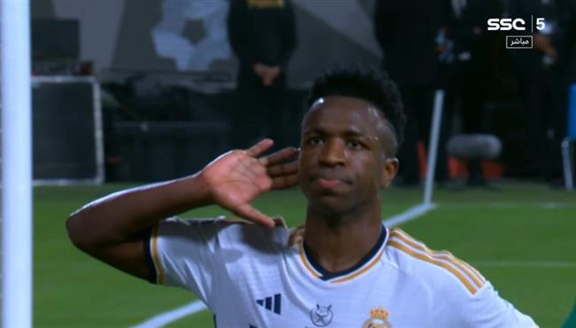 هاتريك فينيسيوس جونيور امام برشلونة بكاس السوبر الاسباني
