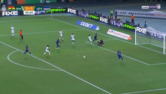 لاعب الرأس الاخضر يهدر انفراد امام غانا بكاس امم افريقيا