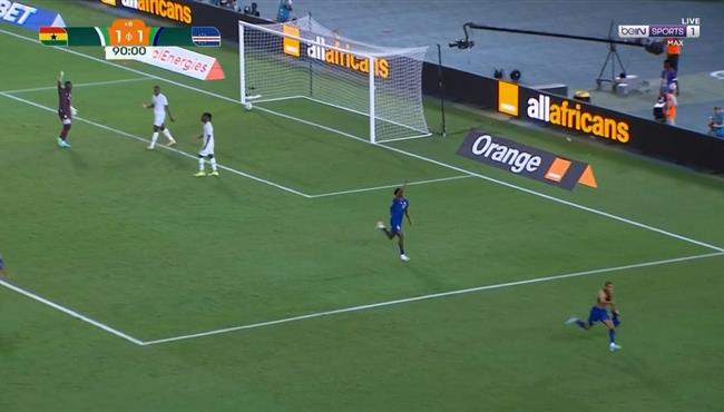 هدف فوز الرأس الاخضر القاتل علي غانا 2 1 كاس امم افريقيا