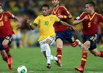 بعد 11 عام ا مباراة ودية بين إسبانيا والبرازيل تحت شعار مكافحة العنصرية