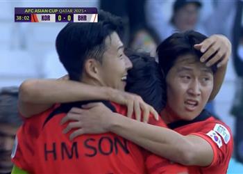 فيديو كوريا الجنوبية تسجل الهدف الأول أمام البحرين في كأس آسيا