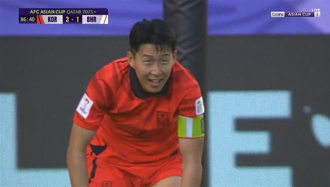 سون يهدر فرصة هدف محقق بطريقة لا تصدق امام البحرين بكاس اسيا