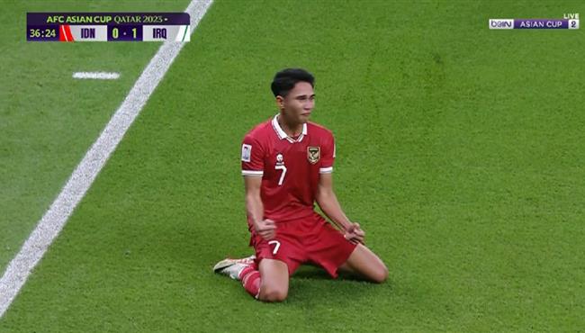 هدف تعادل اندونيسيا مع العراق 1 1 كاس اسيا