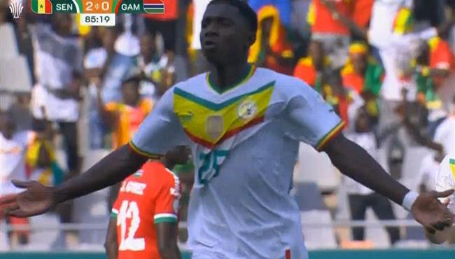 هدف لامين كامارا الرائع في مرمي جامبيا بكاس امم افريقيا