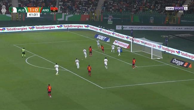 لاعب انجولا يهدر فرصة هدف امام الجزائر بكاس امم افريقيا