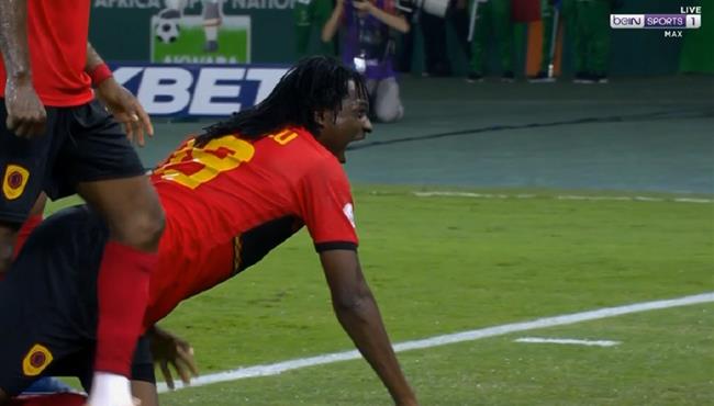 هدف مابولولو في مرمي الجزائر بكأس امم افريقيا