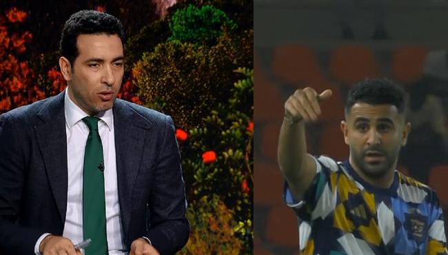 تعليق محمد ابو تريكة علي اداء رياض محرز في مباراة الجزائر وانجولا