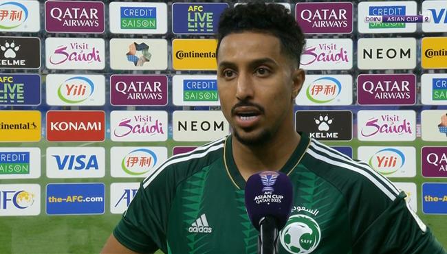 تصريحات سالم الدوسري بعد مباراة السعودية وعمان في كأس اسيا