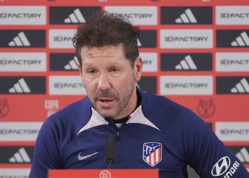 سيميوني سنحاول إيذاء ريال مدريد وهذا موقفنا من إقامة ممر شرفي لهم