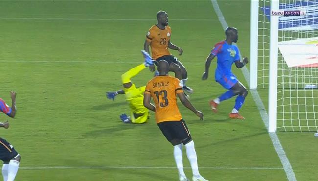 هدف تعادل الكونغو الديمقراطية مع زامبيا 1 1 كأس امم افريقيا