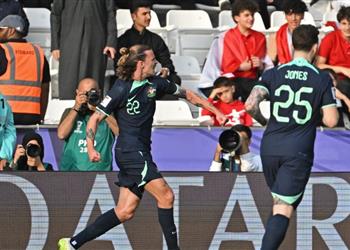 فيديو بخطأ دفاعي إيرفين يسجل هدف أستراليا الأول أمام سوريا