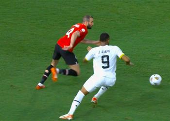 فيديو قدوس يسجل هدف غانا الأول أمام منتخب مصر
