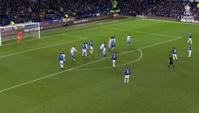 هدف فوز ايفرتون الرائع علي كريستال بالاس 1 0 كأس الاتحاد الانجليزي