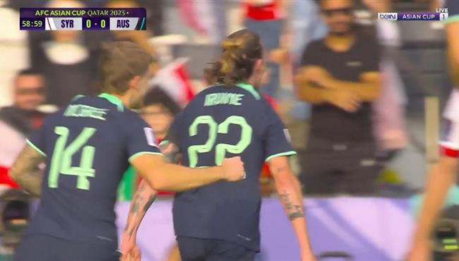 هدف استراليا في مرمي سوريا بكاس اسيا