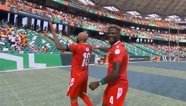 هدف غينيا الاستوائية الثالث في مرمي غينيا بيساو بكاس امم افريقيا