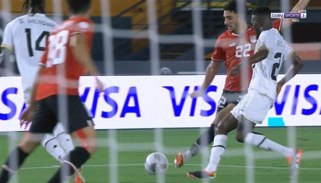 عمر مرموش كاد ان يسجل هدف رائع امام غانا بكاس امم افريقيا