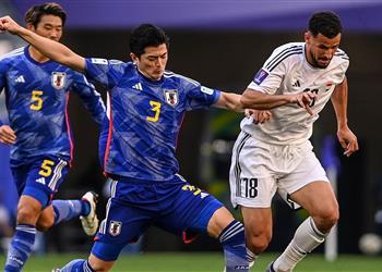 فيديو واتارو إيندو يسجل هدف اليابان الأول أمام العراق في كأس آسيا