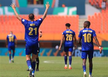 فيديو مينديز ي سجل هدف الرأس الأخضر الثاني أمام موزمبيق في كأس أمم إفريقيا