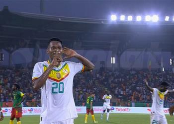 فيديو حبيب ديالو ي سجل هدف السنغال الثاني أمام الكاميرون