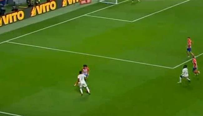 كوبري فينيسيوس جونيور الرائع لـ فيتسل في مباراة ريال مدريد واتلتيكو مدريد