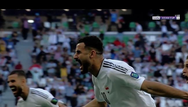 هدف العراق الاول في مرمي اليابان بكاس اسيا