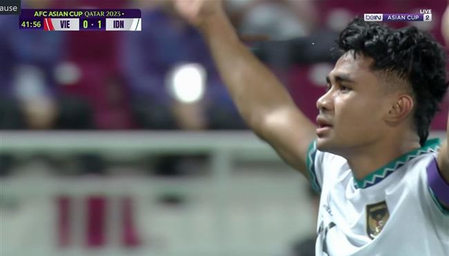 هدف اندونيسيا في مرمي فيتنام بكاس اسيا