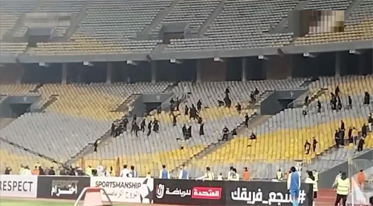 أحداث مباراة المصري والإسماعيلي في الدوري