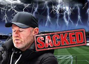 بعد أقل من 3 أشهر على تعيينه برمنجهام يعلن إقالة واين روني بسبب سوء النتائج