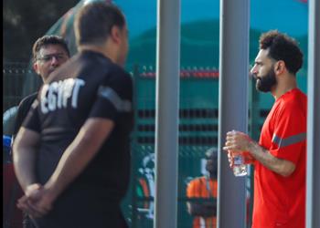 مران منتخب مصر تدريبات علاجية لـ محمد صلاح قبل مباراة الرأس الأخضر