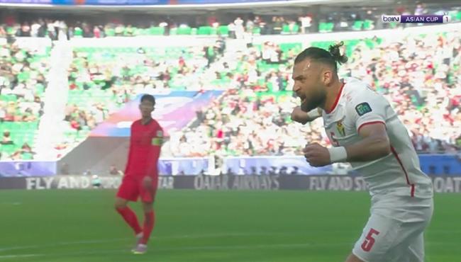هدف تعادل الاردن مع كوريا الجنوبية في كاس اسيا