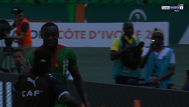 هدف بوركينا فاسو الاول في مرمي الجزائر بكاس امم افريقيا
