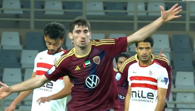 هدف الوحدة الاماراتي الثاني الرائع في مرمي الزمالك