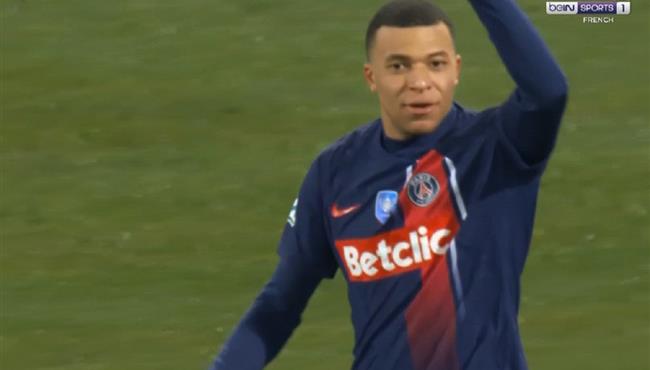 هدف مبابي الاول في مرمي اورليان بكأس فرنسا