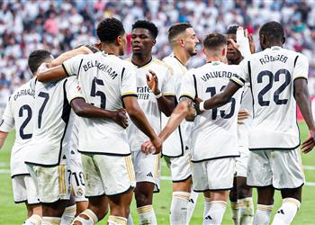 تشكيل ريال مدريد ضد ألميريا في الدوري الإسباني ثلاثي هجومي قوي