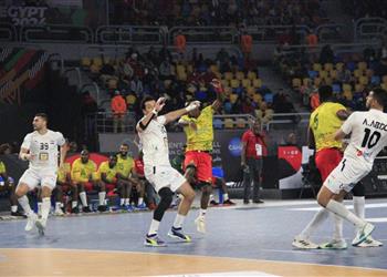 منتخب مصر يكتسح الكاميرون ويتصدر مجموعته في كأس أمم إفريقيا لكرة اليد