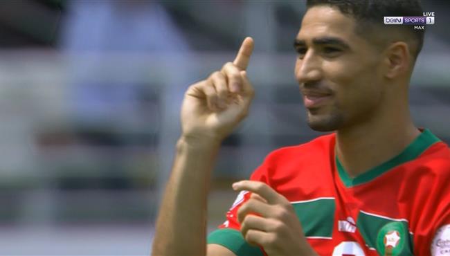هدف اشرف حكيمي الرائع في مرمي الكونغو الديمقراطية بكاس امم افريقيا