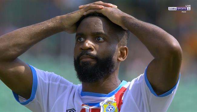 لاعب الكونغو الديمقراطية يهدر ركلة جزاء امام المغرب بكاس امم افريقيا
