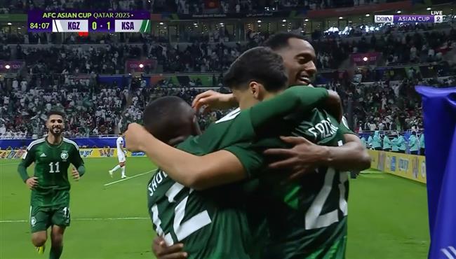 هدف السعودية الثاني في مرمي قيرجيستان بكاس اسيا