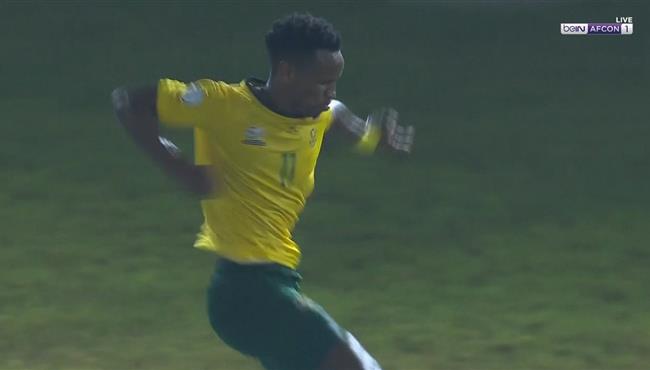هدف جنوب افريقيا الثالث في مرمي ناميبيا بكأس امم افريقيا