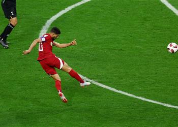 فيديو حسن الهيدوس يسجل هدف قطر الأول أمام الصين