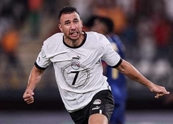 فيديو تريزيجيه يسجل هدف تعادل مصر أمام الرأس الأخضر